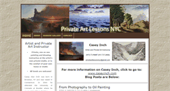Desktop Screenshot of privateartlessonsnyc.com